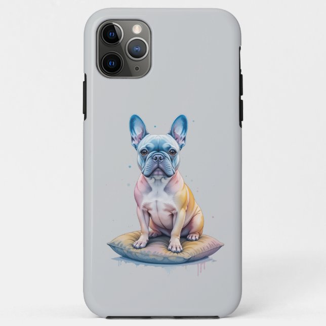 French Bulldog Colorful and Artistic Case-Mate iPhone Case (Back)