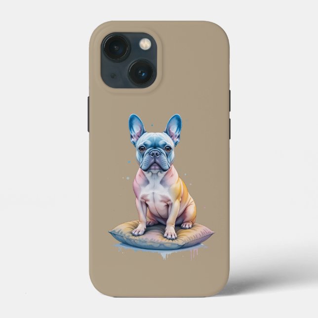 French Bulldog Colorful and Artistic Case-Mate iPhone Case (Back)