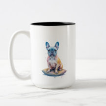 French Bulldog Colorful and Artistic