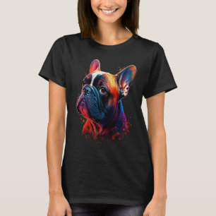 French Bulldog Colorful T-Shirt
