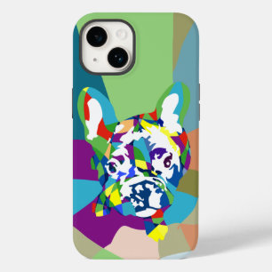French Bulldog colourful and fancy Case-Mate iPhone 14 Case