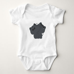 French Bulldog Couple Baby Bodysuit