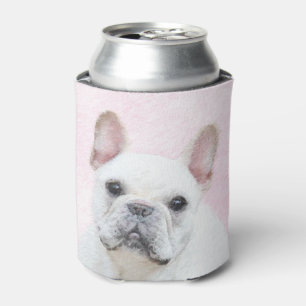 French Bulldog (Cream/White) Painting - Dog Art Can Cooler