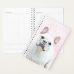 French Bulldog (Cream/White) Painting - Dog Art Planner
