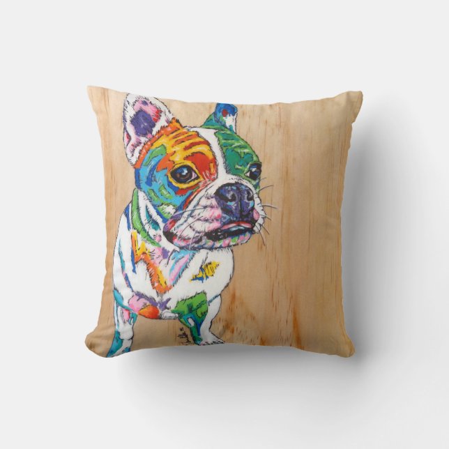 French bulldog cushion (Front)