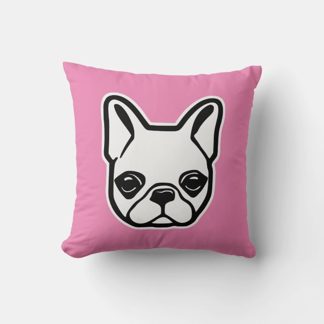 French Bulldog Cushion (Front)