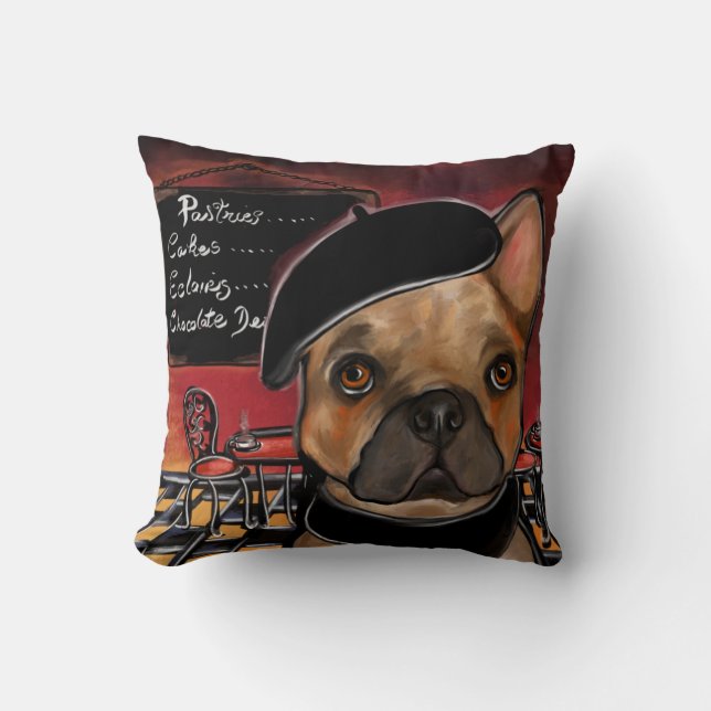FRENCH BULLDOG      CUSHION (Front)