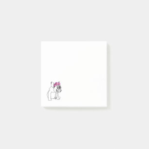 French Bulldog Cute Baby Dog Post-it Notes