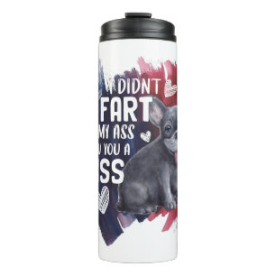 French Bulldog Cute Gift for Dog Dad Dog Mum Thermal Tumbler