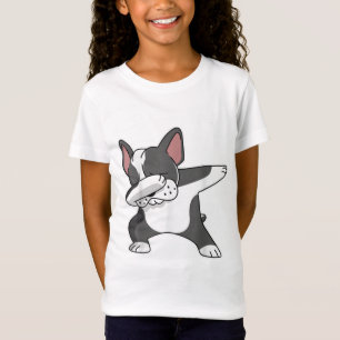 French Bulldog Dabbing Dance For Dog Mum Lover T-Shirt
