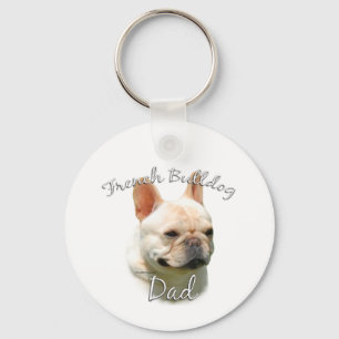 French Bulldog Dad 2 Key Ring