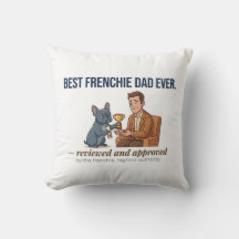 French Bulldog Dad Award Funny Frenchie Decor