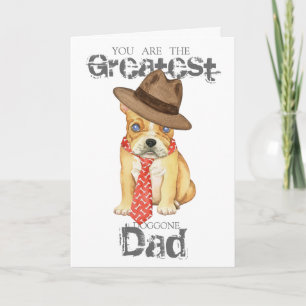 French Bulldog Dad Card