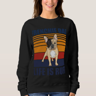 French Bulldog Dad Cute Frenchie Dog Sweatshirt