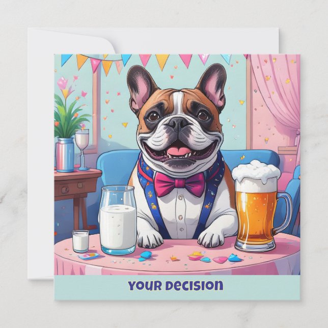 French Bulldog Dad Fatherˋs Day (Front)