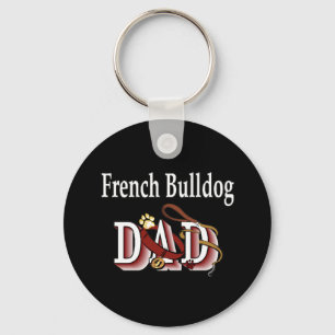 french bulldog dad Keychain