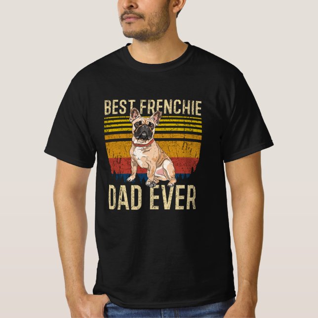 French Bulldog Dad T-Shirt (Front)