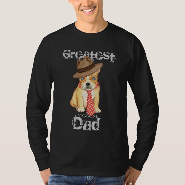 French Bulldog Dad T-Shirt (Front)