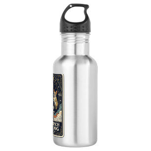 French Bulldog Dad Vintage Skeleton Tarot Shirt_1 532 Ml Water Bottle
