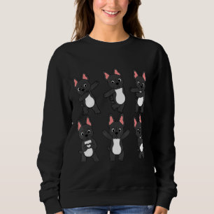 French Bulldog Dance Challenge Dog Sweatshirt