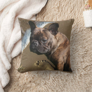 French bulldog decorative pillows