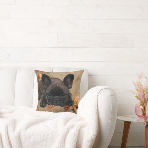 French bulldog decorative pillows
