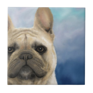 French Bulldog Dog 158 Tile