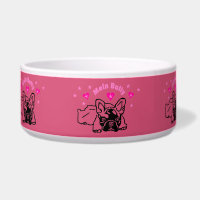 French Bulldog Dog Bowl Dish