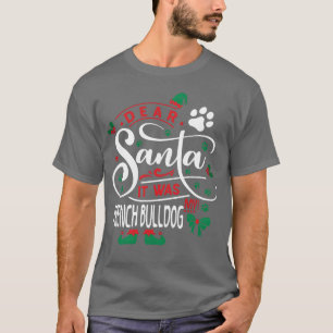 French Bulldog Dog Christmas Dog breed gift gift T-Shirt