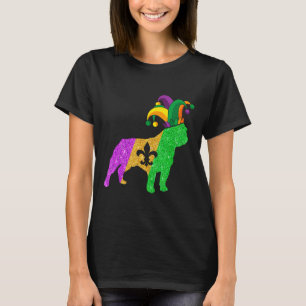 French Bulldog Dog Dad Mum Lover Funny Mardi Gras T-Shirt