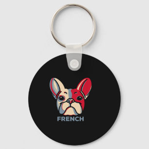 French Bulldog Dog Fun 1  Key Ring