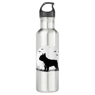 French Bulldog Dog – Halloween Moon Silhouette Ove 710 Ml Water Bottle