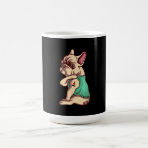 French Bulldog Dog I Love Mum Tattoo Lover Gift Coffee Mug