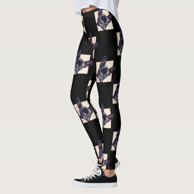 French Bulldog dog leggings (Left)