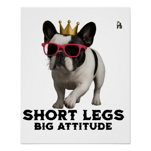 French Bulldog Dog Lovers Poster (Front)