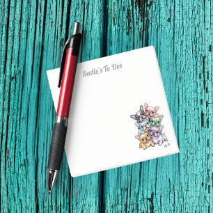 French Bulldog Dog Mum Cute Pet Girly Office Post-it Notes