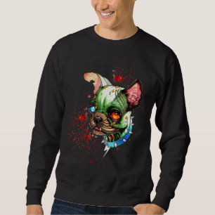 French Bulldog Dog Mummy Costume Sweatshirt