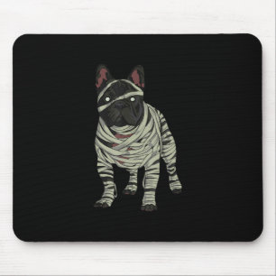 French Bulldog Dog Mummy Halloween Costume Dog Lov Mouse Mat