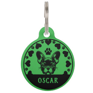 French Bulldog Dog Owner Pet Tag