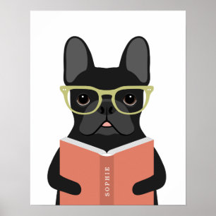 French Bulldog Dog Personalised Print