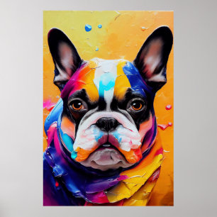 French Bulldog Dog Pet Cute Adorable Animal Compan Poster
