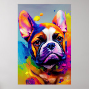 French Bulldog Dog Pet Cute Adorable Animal Compan Poster