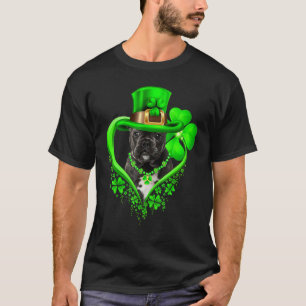 French Bulldog Dog St Patricks Day Lover Irish Sha T-Shirt