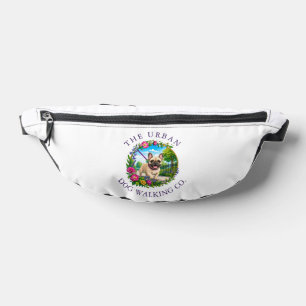 French Bulldog Dog Walker Day Care Bum Bag