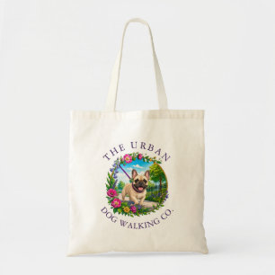 French Bulldog Dog Walker Day Care Tote Bag