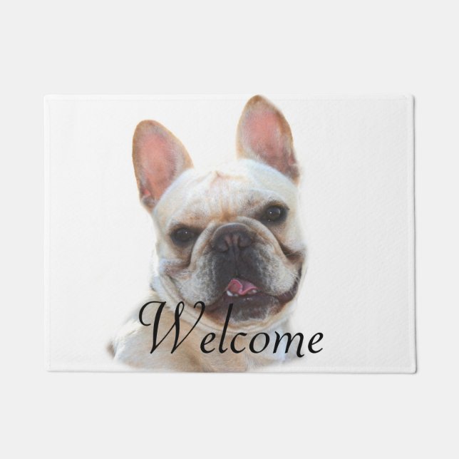 French Bulldog door mat (Front)