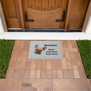 French Bulldog Door Mat