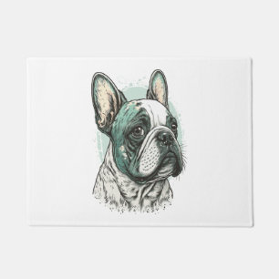 French bulldog doormat