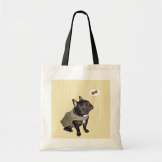 French Bulldog 'Dreaming of Treats' Tote Bag