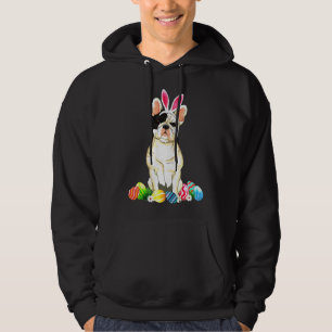 French Bulldog Ears Dog Dad Mom Hoodie